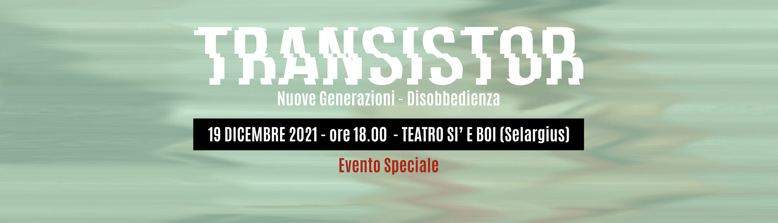 Programma – Evento Speciale Transistor